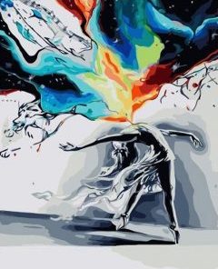 Abstract Ballet Art Paint By Numbers