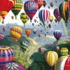 Air Balloon Landscape Paint By Numbers