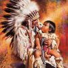 American Indians Paint By Numbers