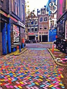 Amsterdam Beautiful Street Paint By Numbers