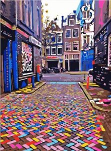 Amsterdam Beautiful Street Paint By Numbers