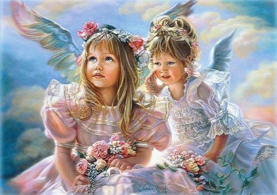Angel Girls Paint By Numbers