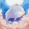 Anime Whale And Girl Paint By Numbers