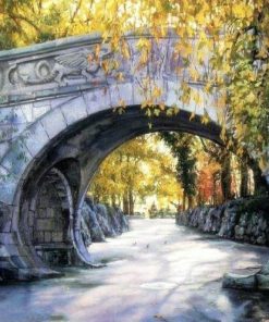 Arch Bridge Paint By Numbers