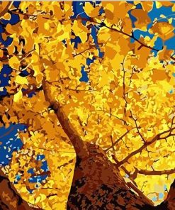 Autumn Ginkgo Paint By Numbers