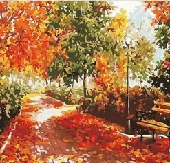 Autumn Park Paint By Numbers