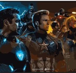 Avengers End Of Game Paint By Numbers
