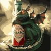 Baby Dragon Tabasco Paint By Numbers