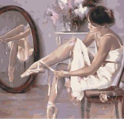 Ballet Dancer Art Paint By Numbers
