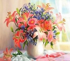 Bloom Flowers Bouquet Paint By Numbers