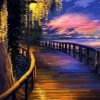 Boardwalk to Sunset Paint By Numbers