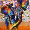 Bull Elephant Paint By Numbers