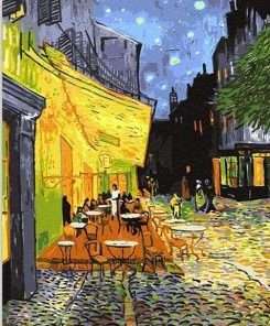Café Van Gogh Paint By Numbers