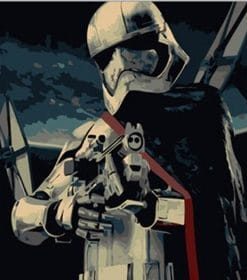 Captain Phasma Paint By Numbers