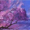 Cherry Blossoms Tree Paint By Numbers