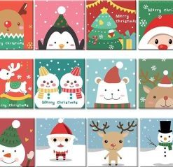 Christmas Animals Paint By Numbers