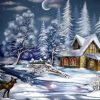 Christmas Night Paint By Numbers