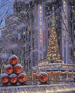 Christmas in NYC Paint By Numbers