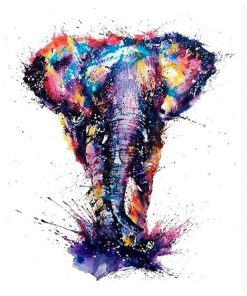 Color Elephant Paint By Numbers