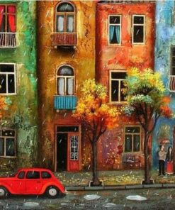 Colorful City Dreams Paint By Numbers