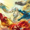 Colorful Dragons Paint By Numbers