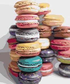 Colorful Macaron Paint By Numbers