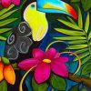 Colorful Toucan Bird Paint By Numbers