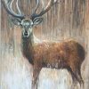 Deer Abstract Paint By Numbers