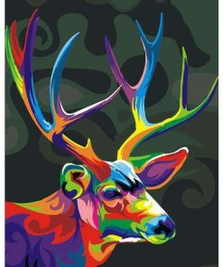 Deer Art Paint By Numbers