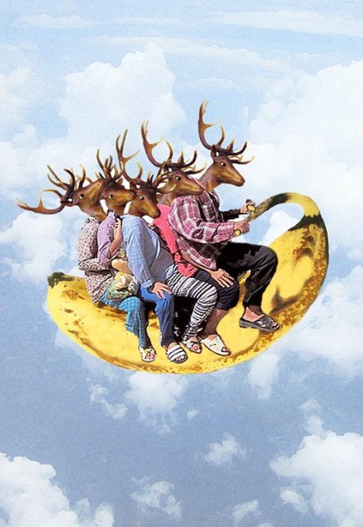 Deers on Banana Paint By Numbers