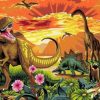 Dinosaurs Paint By Numbers