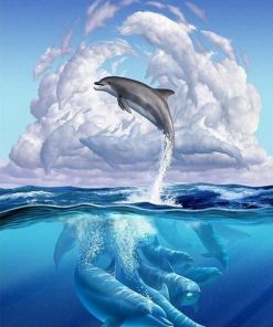 Dolphin Symphony Paint By Numbers