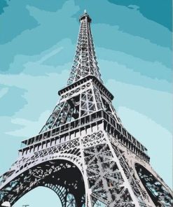 Eiffel Paris Paint By Numbers