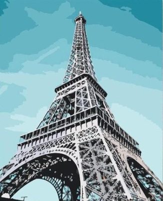 Eiffel Paris Paint By Numbers