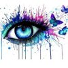 Eyes Tear Butterfly Paint By Numbers