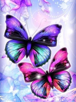 Fantasy Butterflies Paint By Numbers