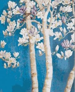 Flower Tree Paint By Numbers