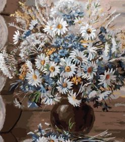 Flowers in Vase Paint By Numbers