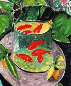 Goldfish Bowl Still Life Paint By Numbers