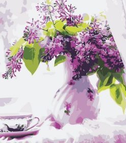 Good Morning With Lilac Paint By Numbers