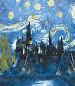 Harry Potter Starry Night Paint By Numbers