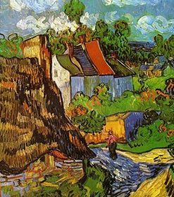 Houses In Auvers By Van Gogh Paint By Numbers