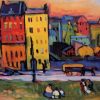Houses in Munich Wassily Kandinsky Paint By Numbers