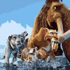 Ice Age Animals Paint By Numbers