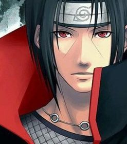 Itachi Uchiha Cartoon Paint By Numbers