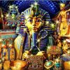 King Tut Treasure Paint By Numbers