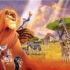 Lion King Cartoon and Animation Paint By Numbers