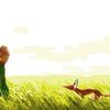Little Prince And Fox in Grassland Paint By Numbers