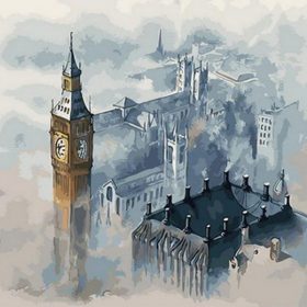 London City Mist Paint By Numbers