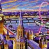 London Eye and Big Ben Paint By Numbers